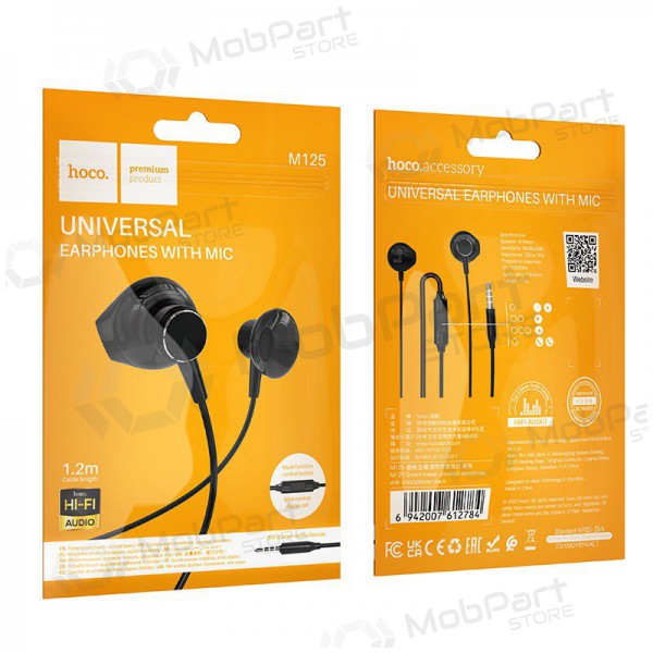 Headphones Hoco M125 3,5mm