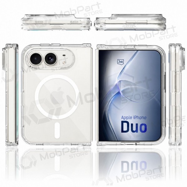 Apple iPhone Duo case - 3mk Armor MagCase (clear)