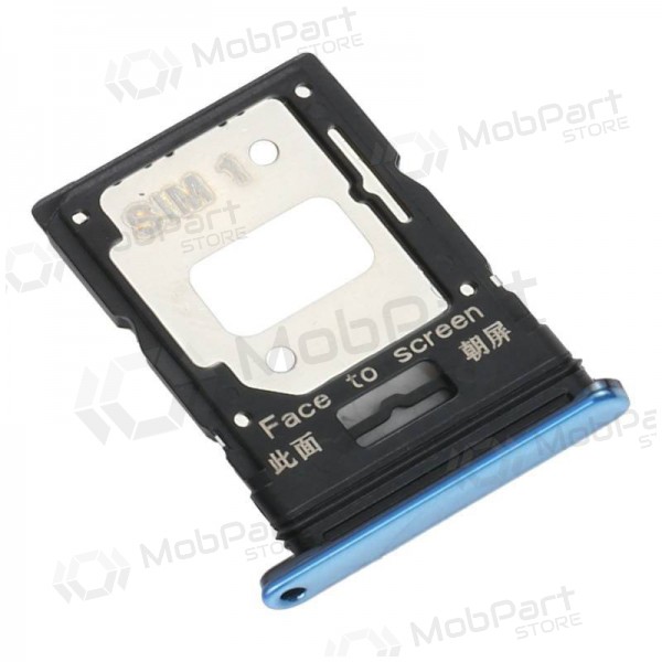 Xiaomi Mi 11 Lite 4G / 5G / 5G NE 2021 SIM card holder (blue) Xiaomi Mi 11 Lite 4G / 5G / 5G NE 2021 SIM card holder (blue)