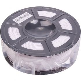 3D spausdinimo plastikas ABS, 1.75mm, 1kg, white