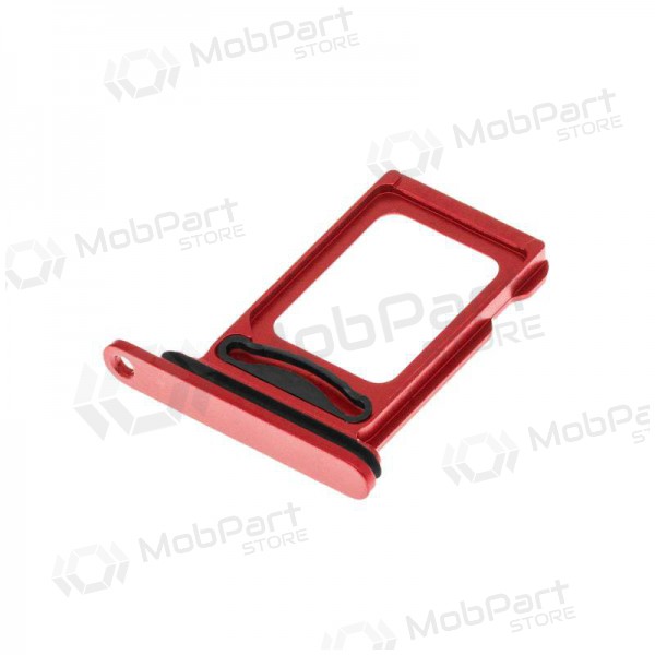 Apple iPhone 12 (Dual) SIM card holder (red)