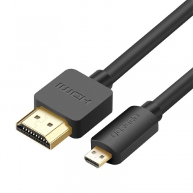 HDMI cable Ugreen HD127 HDMI to Micro HDMI 1.5 m 4K 60 Hz black