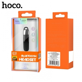 Wireless headset / handsfree HOCO E31 (black)
