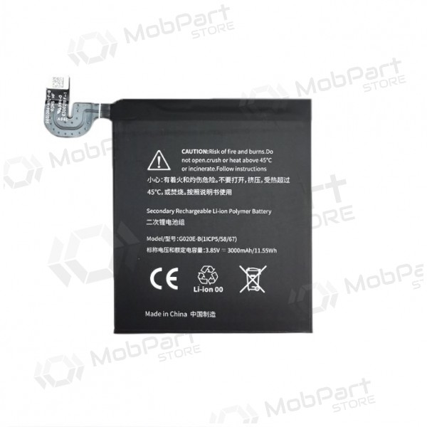 GOOGLE Pixel 3A battery / accumulator (3000mAh)