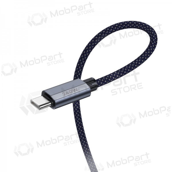 USB-C cable Hoco U134 USB-C to USB-C 1.8 m 240 W black