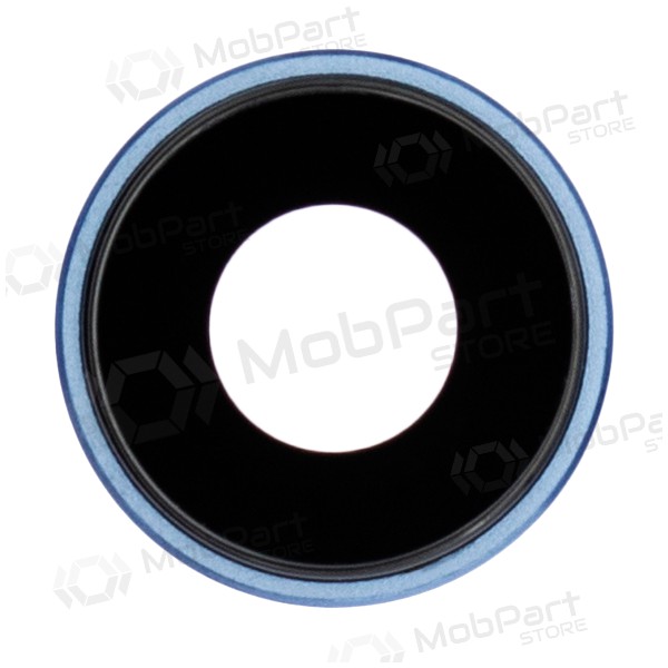 Apple iPhone XR camera glass / lens (blue) (with frame)