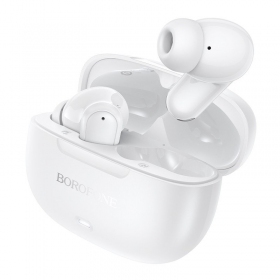 Wireless headphones Borofone BW96 Bluetooth ANC ENC USB-C white