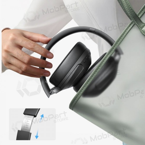 Wireless headphones Joyroom JR-JH2 Hybrid ANC juodos