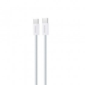 USB-C cable Dudao L6C USB-C to USB-C 1 m 60 W white