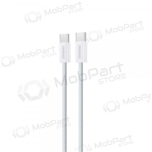 USB-C cable Dudao L6C USB-C to USB-C 1 m 60 W white