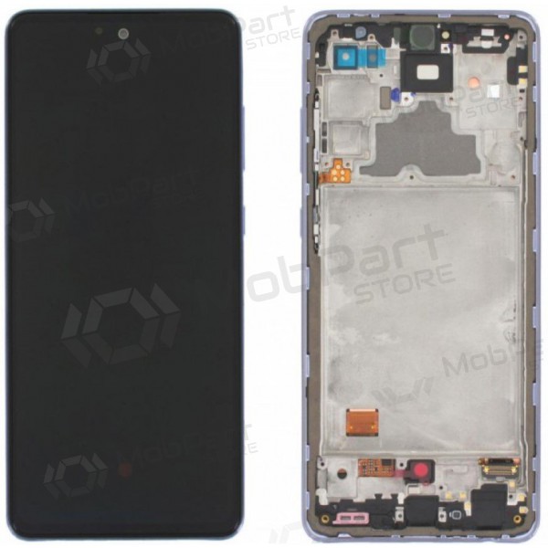 Samsung A725 A72 4G / A726 5G 2021 screen (violet) (with frame) (service pack) (original) Samsung A725 A72 4G / A726 5G 2021 screen (violet) (with frame) (service pack) (original)