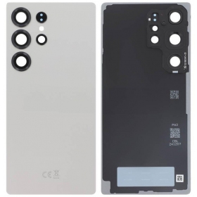 Samsung Galaxy S25 Ultra back cover - (grey) - (original)