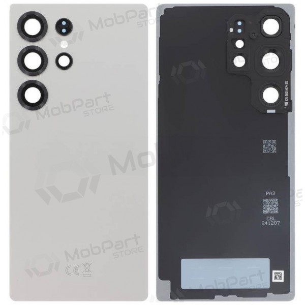 Samsung Galaxy S25 Ultra back cover - (grey) - (original)