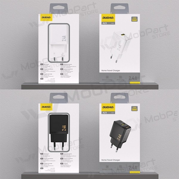 Phone charger Dudao A23 12 W USB-A black