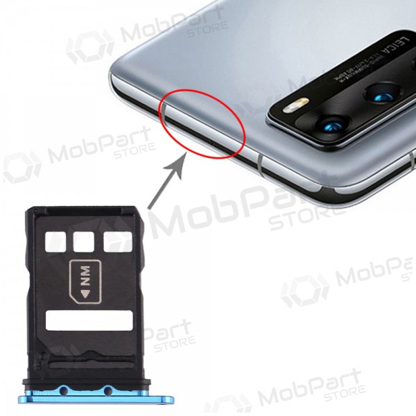 Huawei P40 SIM card holder blue (Deep Sea Blue)