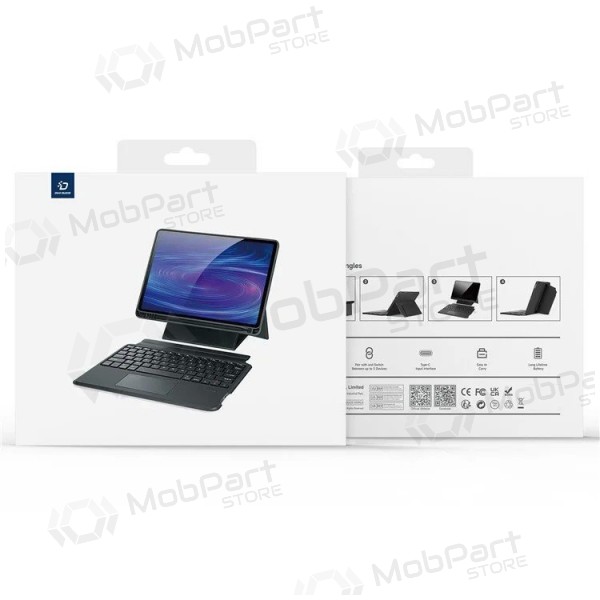 Apple iPad Pro 11 2024, 2025 case with keyboard - Dux Ducis DK (black)