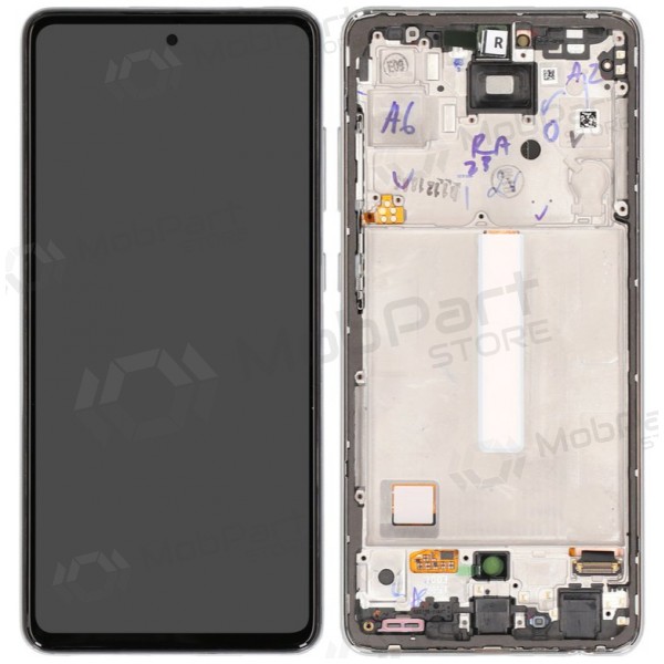 Samsung Galaxy A52 screen (white) (with frame) (original) Samsung Galaxy A52 screen (white) (with frame) (original)