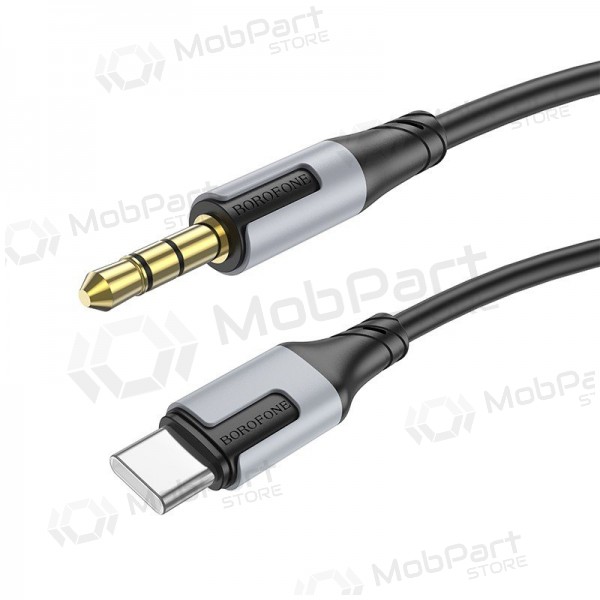 Audio cable Borofone BL19 USB-C to 3,5mm black