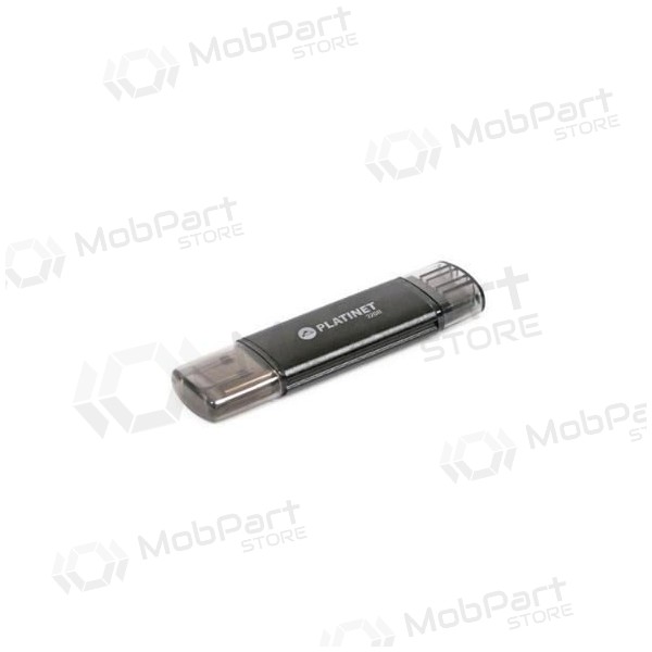 Flash / memory drive Platinet 32GB OTG USB 2.0 + microUSB (black)