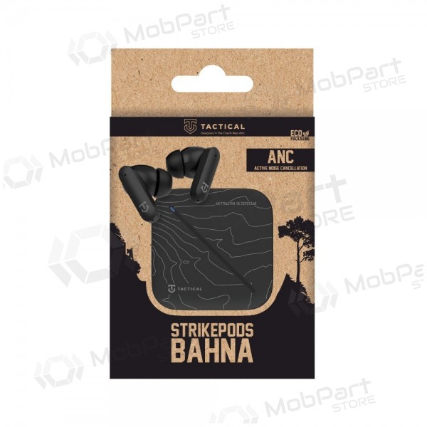 Wireless headphones Tactical StrikePods Bahna with microphone USB-C black