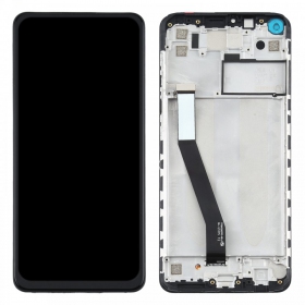 Xiaomi Redmi Note 9 screen (Midnight Gray) (with frame) (service pack) (original)