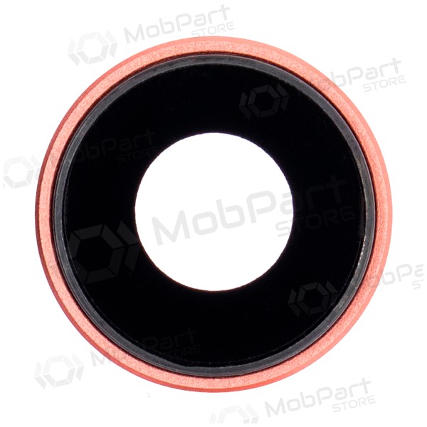 Apple iPhone XR camera glass / lens (pink) (with frame) Apple iPhone XR camera glass / lens (pink) (with frame)