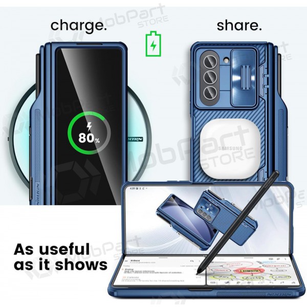 Samsung Galaxy Z Fold4 case „Nillkin CamShield Pro“ (blue) Samsung Galaxy Z Fold4 case „Nillkin CamShield Pro“ (blue)