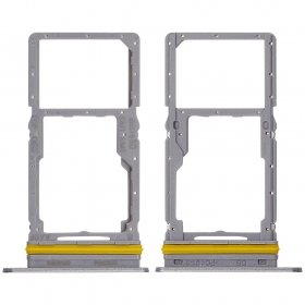 Samsung Galaxy A17 4G, A17 5G SIM card holder (grey) - original