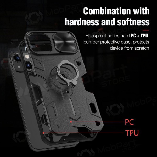 Apple iPhone 14 case „Nillkin Armor Pro“ (black) Apple iPhone 14 case „Nillkin Armor Pro“ (black)