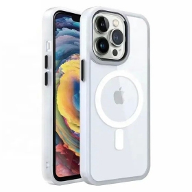 Apple iPhone 15 Plus case - Premium Mag Cover (white)