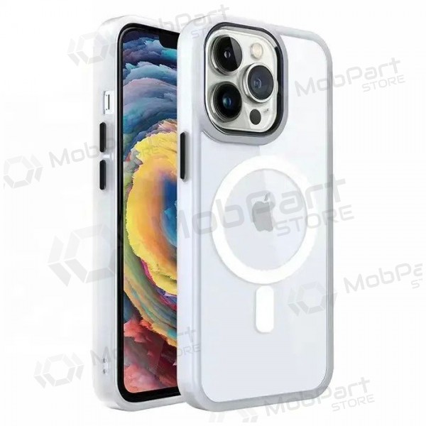 Apple iPhone 15 Plus case - Premium Mag Cover (white)