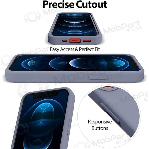 Apple iPhone 11 Pro Max case Mercury -Silicone Case- (lavender gray)