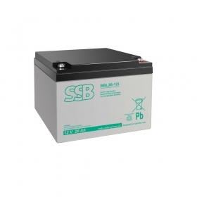 Battery (AGM) SSB SBL (26Ah, 12V, F13 M5, VRLA)