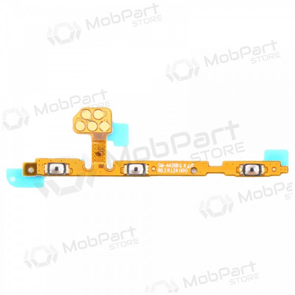 Samsung A325 / A426 Galaxy A32 4G / A42 5G on / off power button flex (service pack) (original) Samsung A325 / A426 Galaxy A32 4G / A42 5G on / off power button flex (service pack) (original)