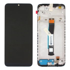 Xiaomi Redmi 10C 2022 / Poco C40 screen (black) (with frame) (Premium)