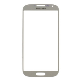 Samsung i9500 Galaxy S4 / i9505 Galaxy S4 Screen glass (white) (for screen refurbishing)