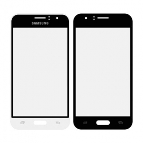 Samsung J120F Galaxy J1 (2016) Screen glass (white) (for screen refurbishing)