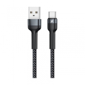 USB cable Remax RC-124a USB-A to USB-C 1.0m black