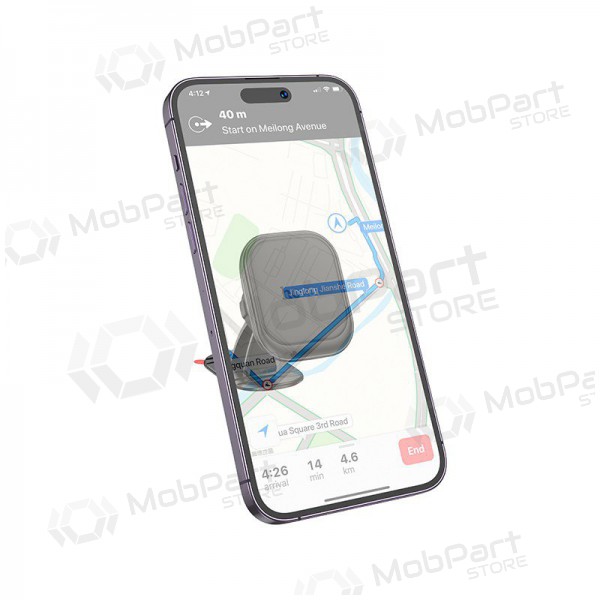 Car phone holder Hoco H30 tvirtinamas ant prietaisų skydelio magnetinis