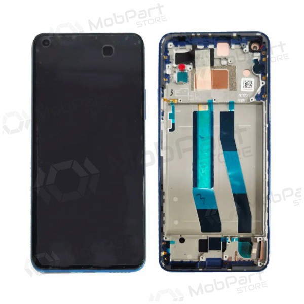 Xiaomi Mi 11 Lite 4G screen (blue) (with frame) (original)