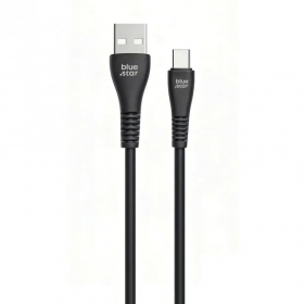 Lightning cable Blue Star PJ-DG4-A USB-A to Lightning 1 m black