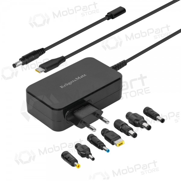 Universal laptop charger Kruger&Matz 90W black