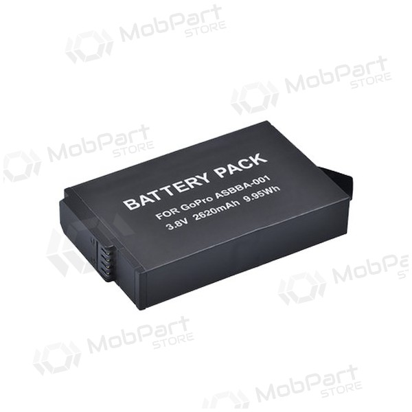GoPro ASBBA-001 battery / accumulator (2620mAh) GoPro ASBBA-001 battery / accumulator (2620mAh)