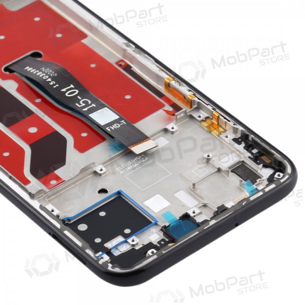 Huawei P40 Lite screen (black) (with frame) (used grade A, original) Huawei P40 Lite screen (black) (with frame) (used grade A, original)