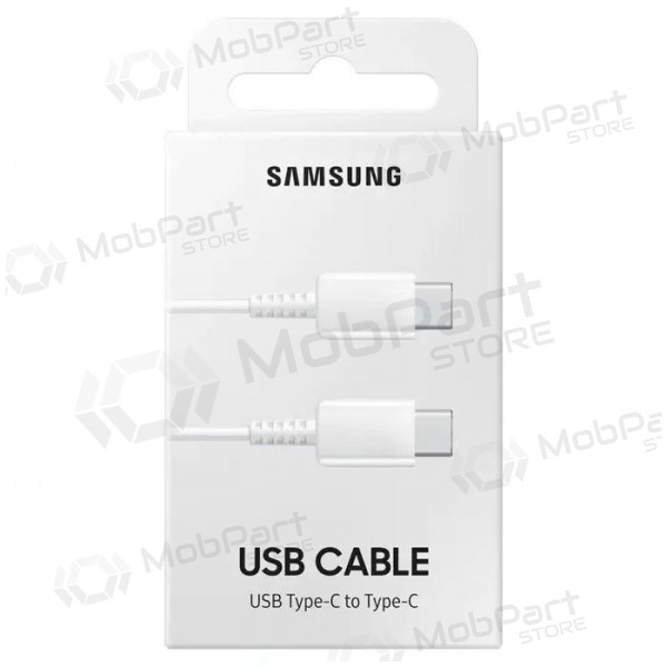 USB cable Samsung EP-DA705BWEGWW Type-C - Type-C 1.0m (white) (OEM)