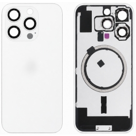 Apple iPhone 16 Pro back cover - (white) (Premium)