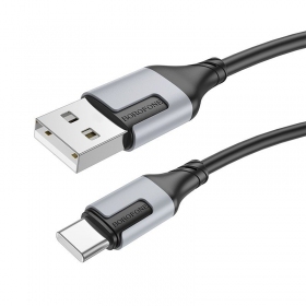USB cable Borofone BX101 USB-A to USB-C 1.0m black