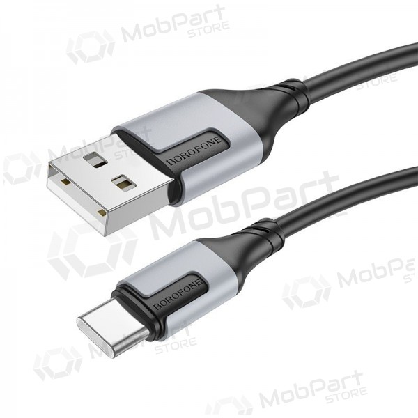 USB cable Borofone BX101 USB-A to USB-C 1.0m black