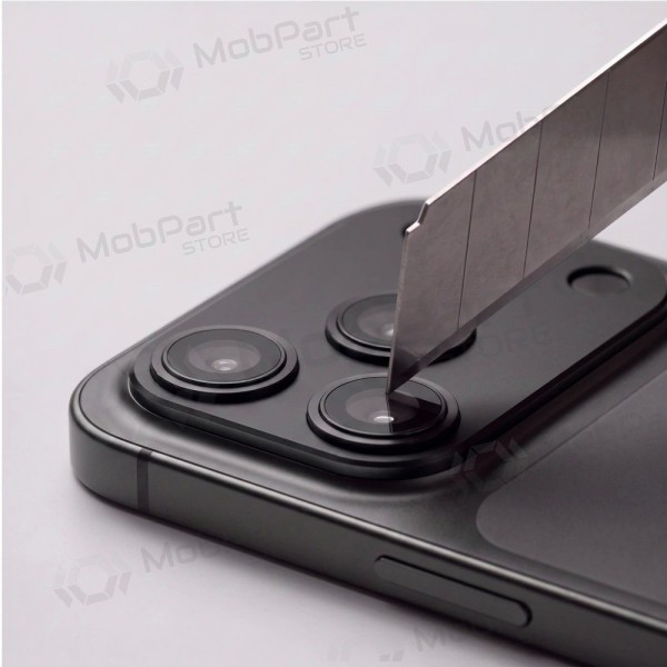 Apple iPhone 18 Pro Max camera protector - Tech-Protect CamFull Fit+ (black)