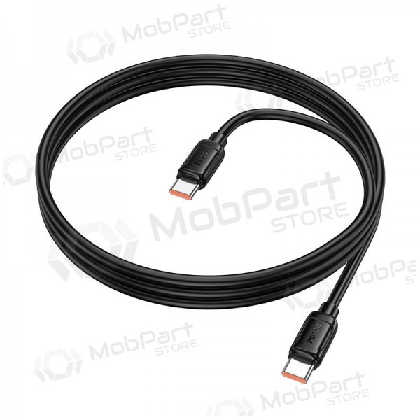 USB-C cable Hoco X115 USB-C to USB-C 1 m 240 W black